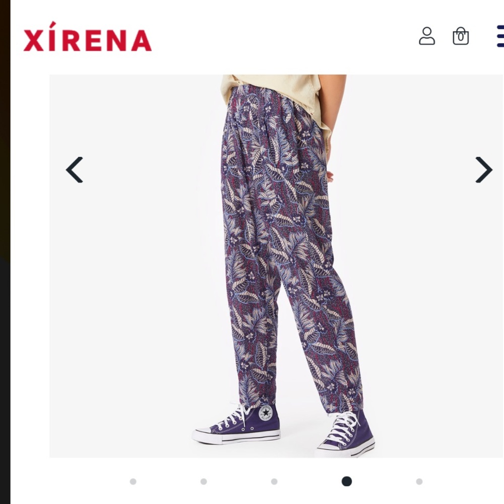 XiRENA Purple Patterned Pants